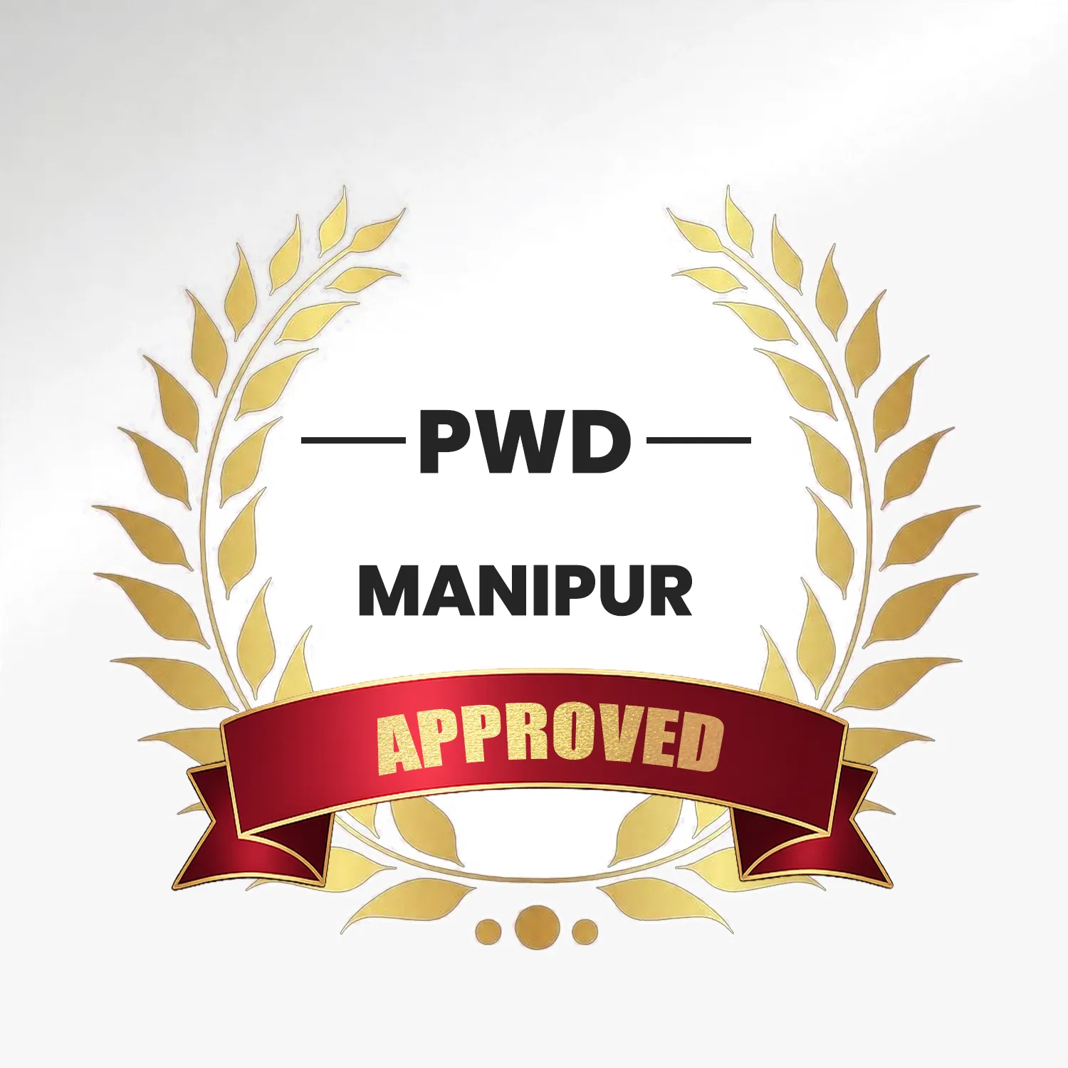 Public Works Department approval certificate